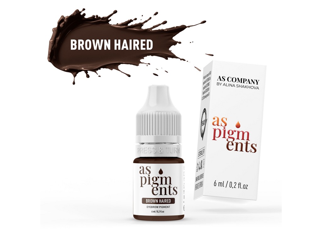 Brown haired brow pigment, 6ml
