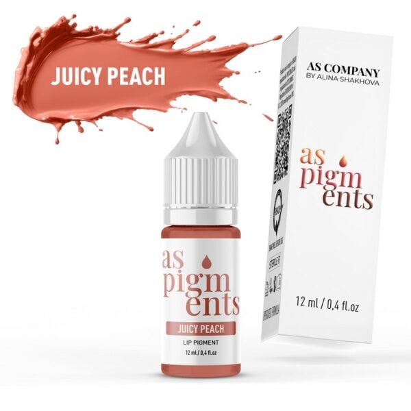 Juicy peach lip pigment, 12ml -OUTLET