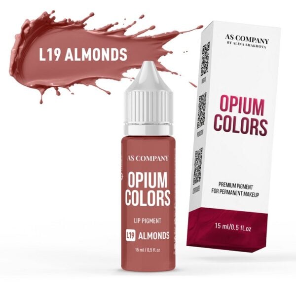 L19-ALMONDS lip pigment (15 ml, OPIUM COLORS) OUTLET