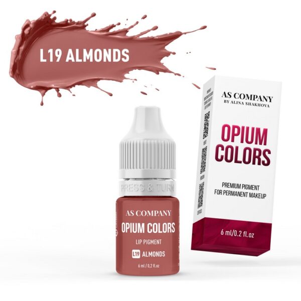 L19-ALMONDS lip pigment (6ml, OPIUM COLORS)