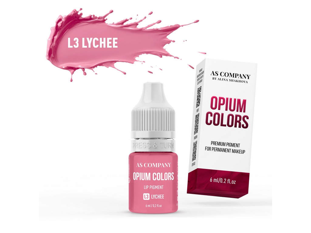 L3 LYCHEE lip pigment, 6ml (OPIUM COLORS)
