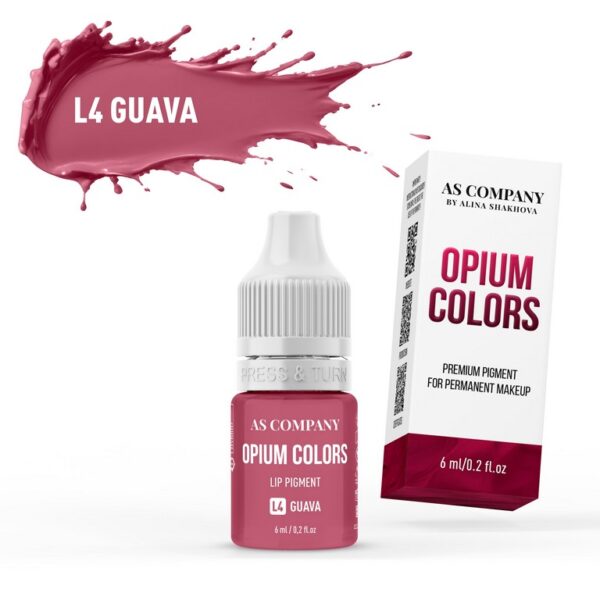 L4 GUAVA lip pigment, 6ml (OPIUM COLORS)
