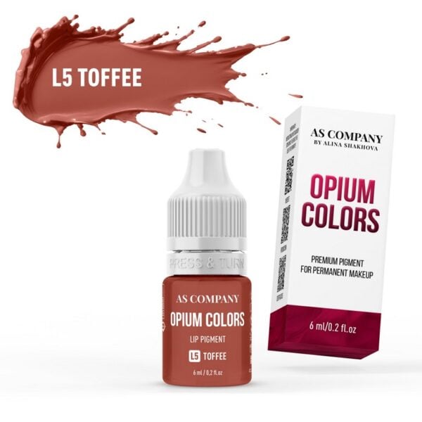 L5 TOFFEE lip pigment, 6ml (OPIUM COLORS)