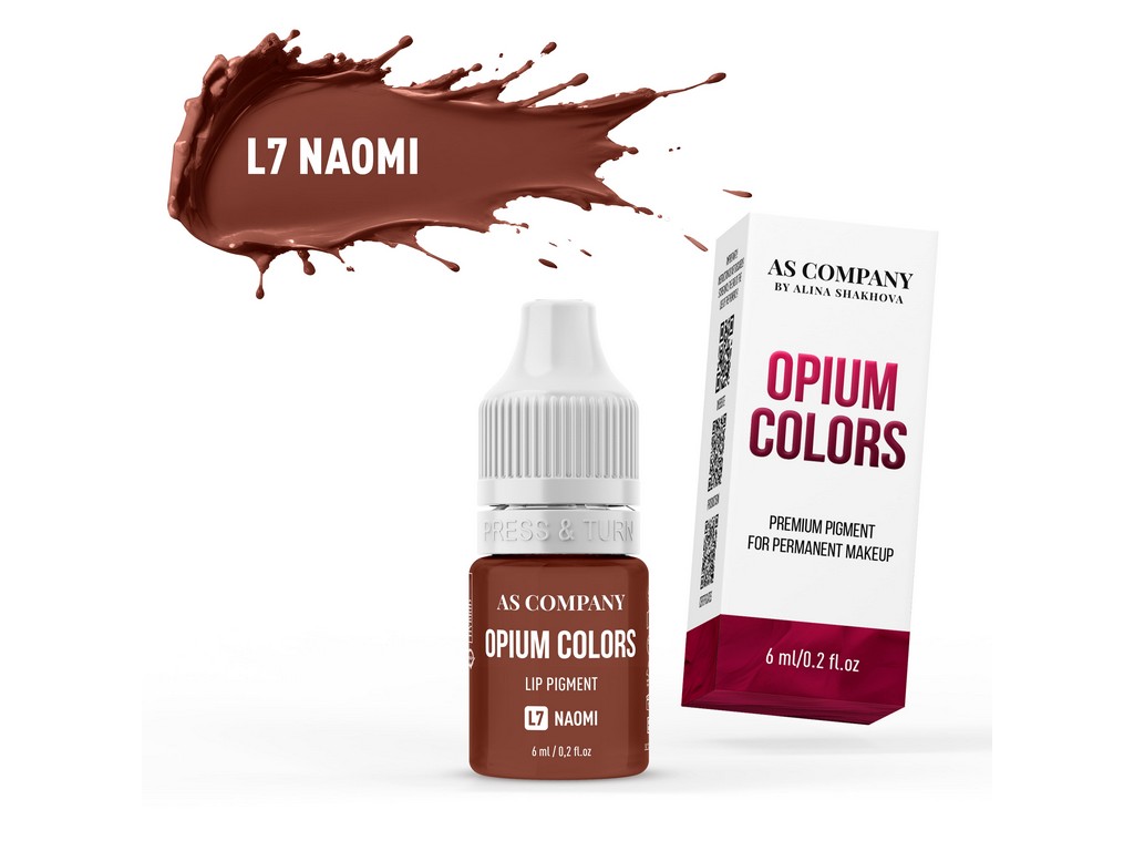 L7 NAOMI lip pigment, 6ml (OPIUM COLORS)