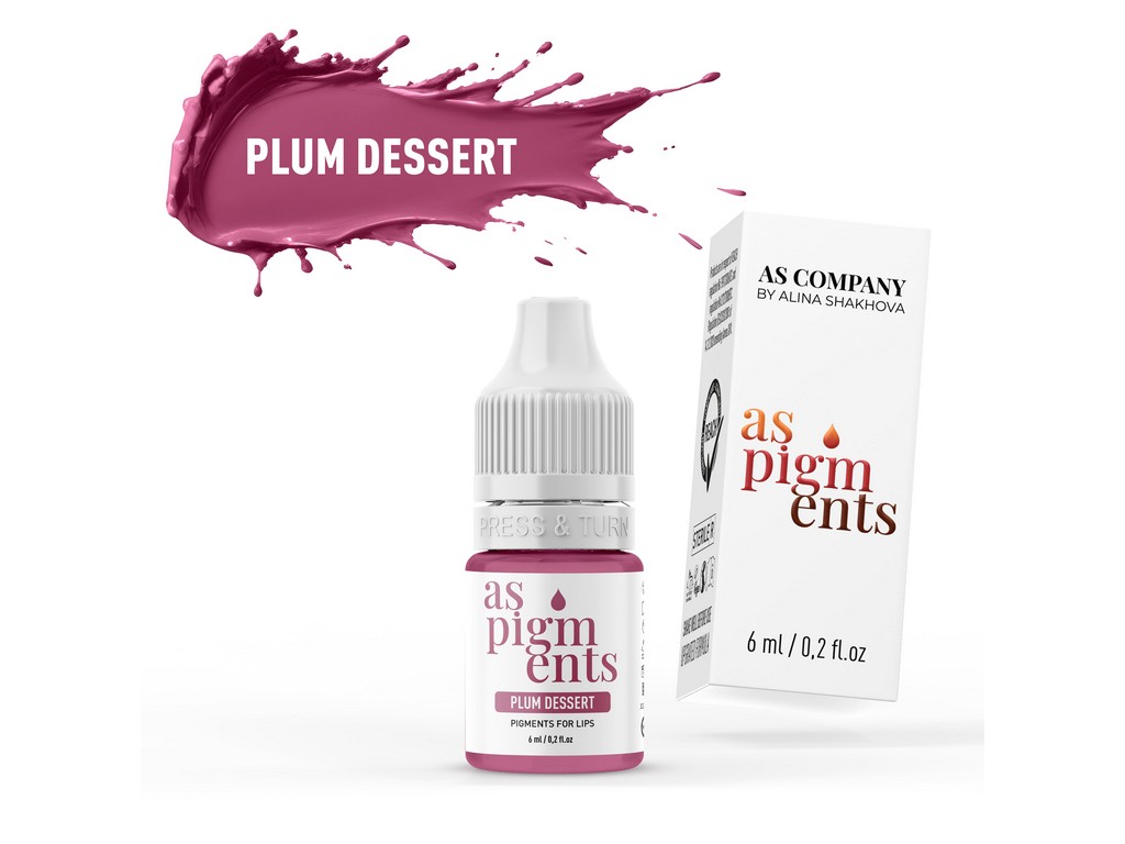 Plum dessert lip pigment, 6ml