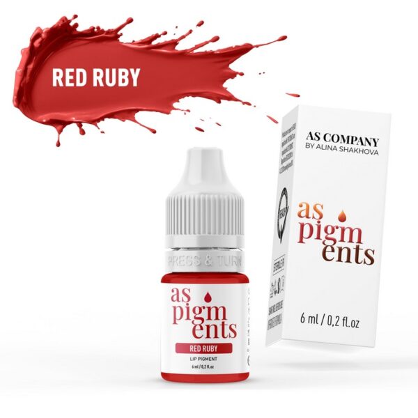 Red ruby lip pigment, 6ml
