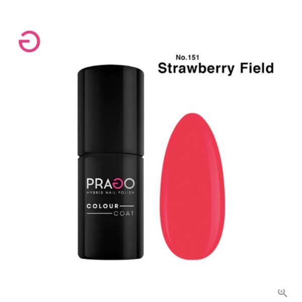 PRAGO Hibridni lak za nokte 5 ml -151 STRAWBERRY FIELD - TPO FREE