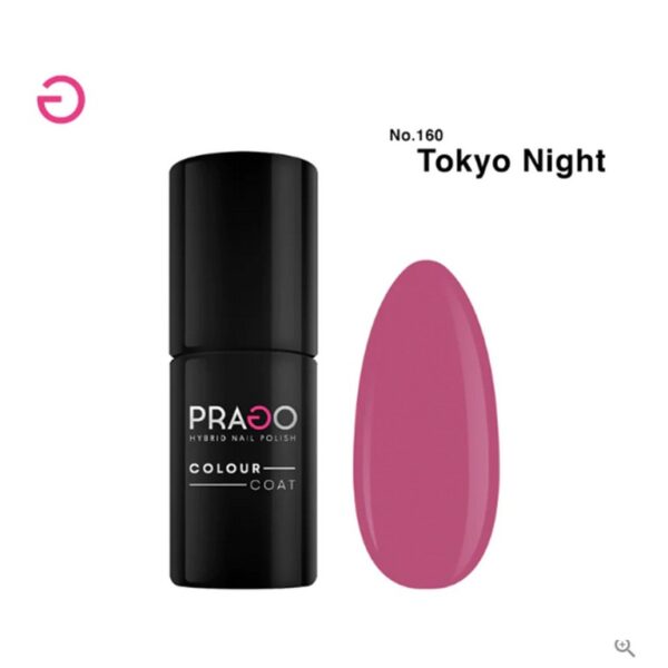 PRAGO Hibridni lak za nokte 5 ml - 160 TOKYO NIGHT - TPO FREE