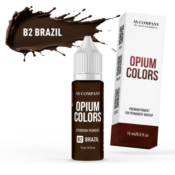 B2-BRAZIL brow pigment (15ml, OPIUM COLORS)