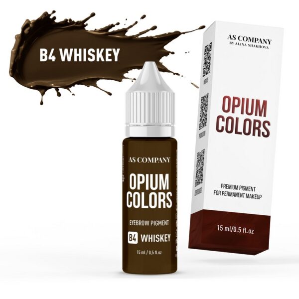 B4-WHISKEY brow pigment (15 ml, OPIUM COLORS) OUTLET
