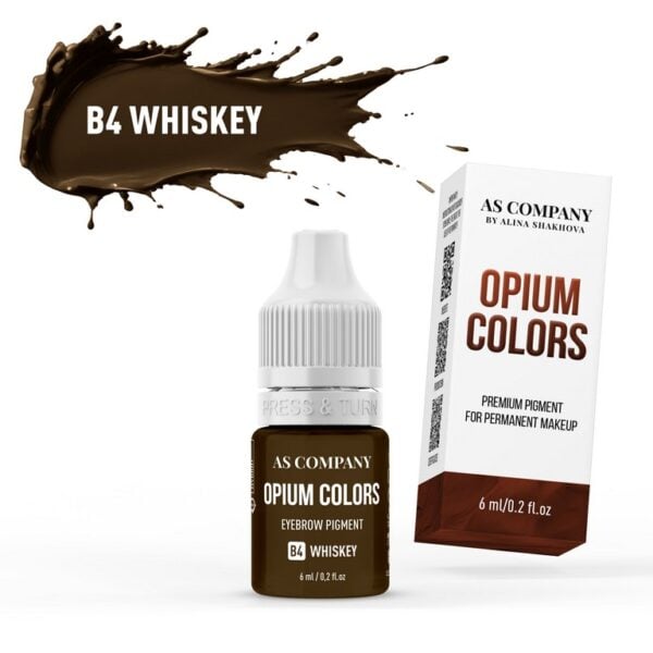 B4-WHISKEY brow pigment (6 ml, OPIUM COLORS)