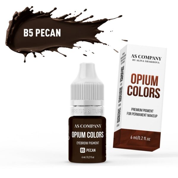 B5-PECAN brow pigment (6 ml, OPIUM COLORS)