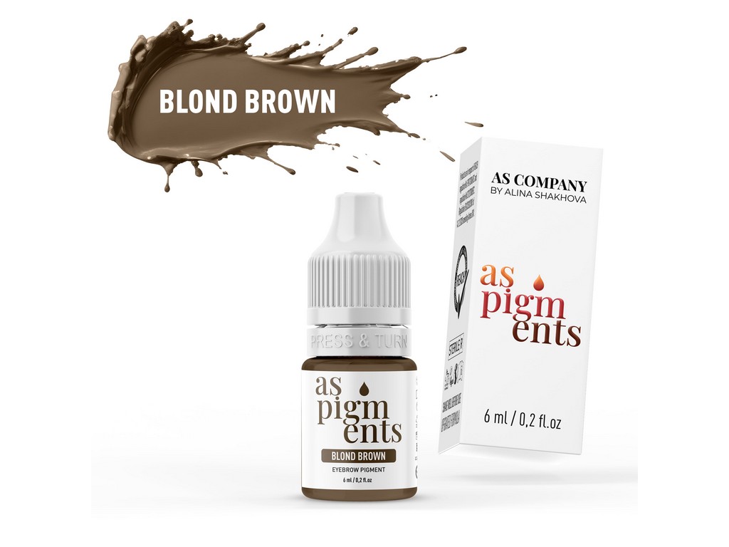Blond brown brow pigment, 6ml