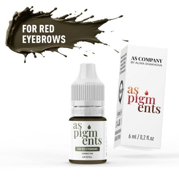 Corrector for red eyebrows pigment, 6ml