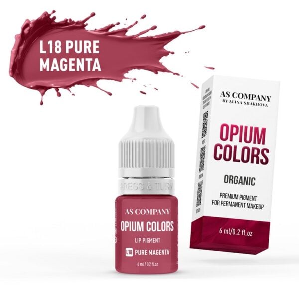 L18 PURE MAGENTA / ORGANIC, 6ml (OPIUM COLORS)
