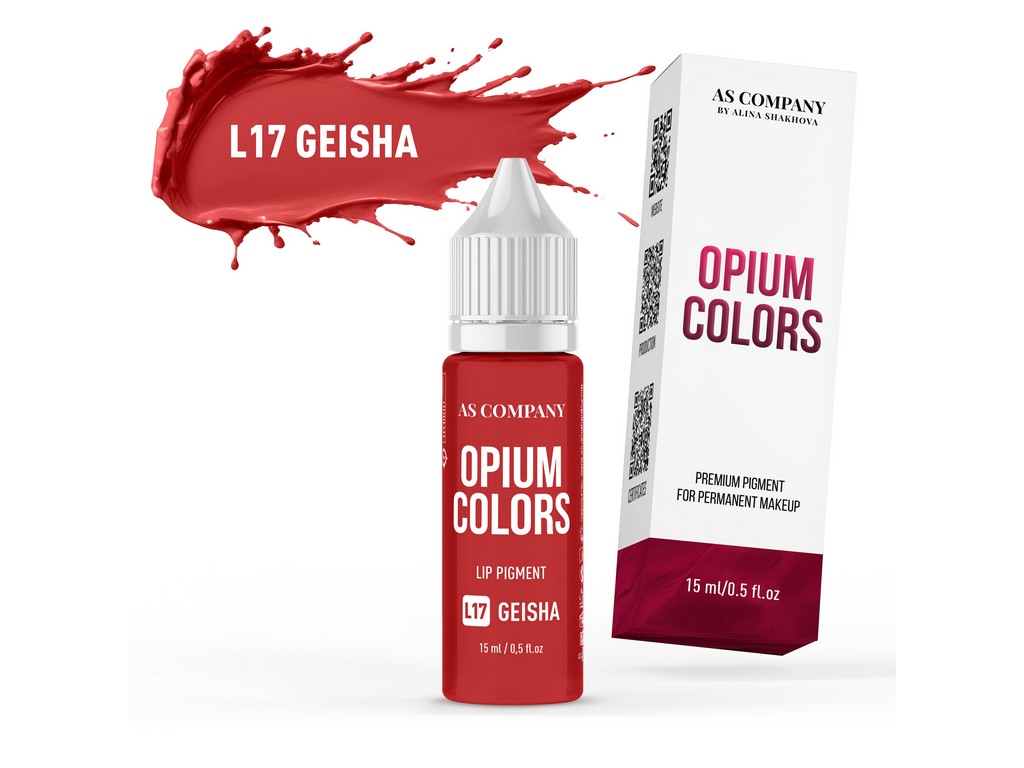 L17 GEISHA lip pigment, 15ml (OPIUM COLORS) OUTLET