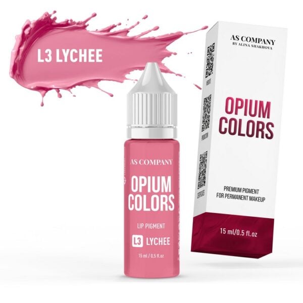 L3 LYCHEE lip pigment, 15ml (OPIUM COLORS)