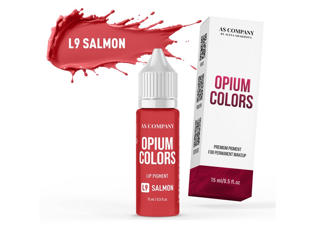 L9 SALMON lip pigment, 15 ml (OPIUM COLORS) OUTLET