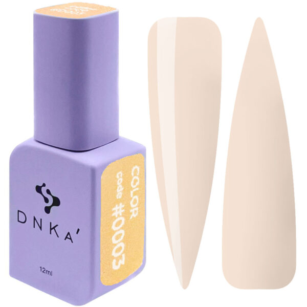 DNKA' gel polish #0003, 12 ml