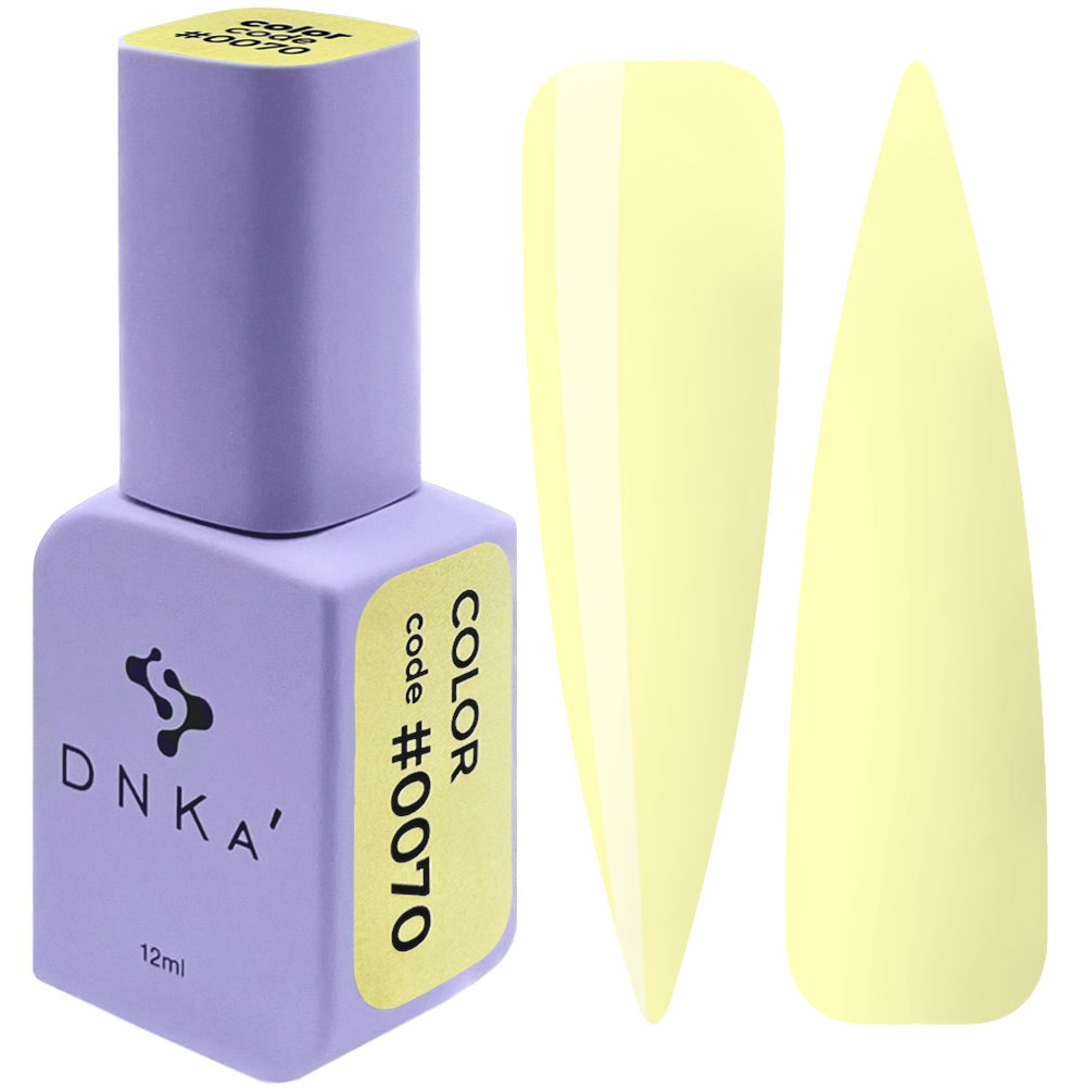 DNKA' gel polish #0070, 12 ml