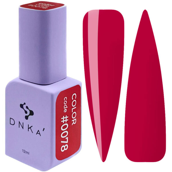 DNKA' gel polish #0078, 12 ml