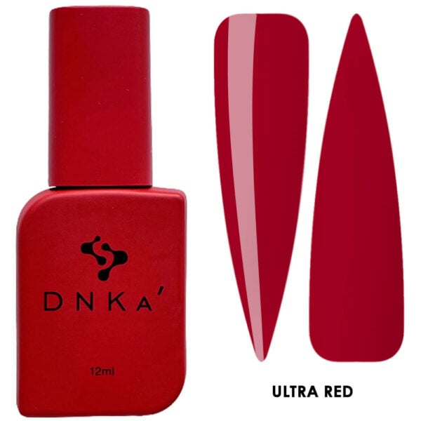 DNKA' gel polish ULTRA RED, 12ml