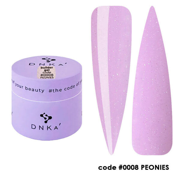 DNKa' Builder Gel #0008 Peonies 15 ml