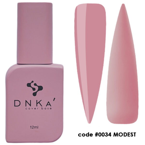 DNKa Rubber Base French Cover #0034 Modest 12ml