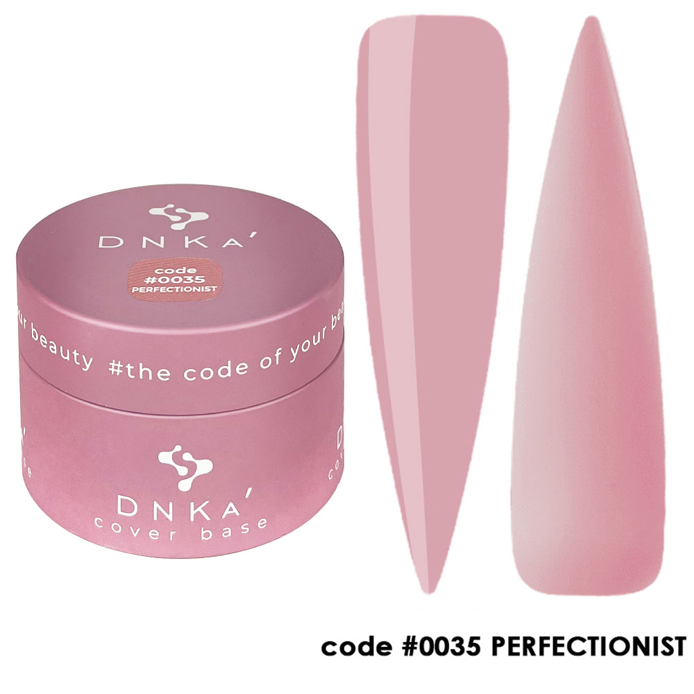 DNKa Rubber Base French Cover #0035 Perfectionist 30ml