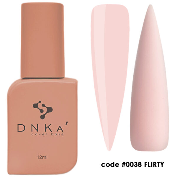 DNKa Rubber Base French Cover #0038 Flirty 12ml