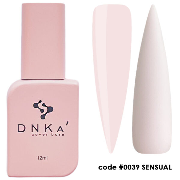 DNKa Rubber Base French Cover #0039 Sensual 12ml
