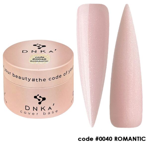 DNKa Rubber Base French Cover #0040 Romantic 30ml