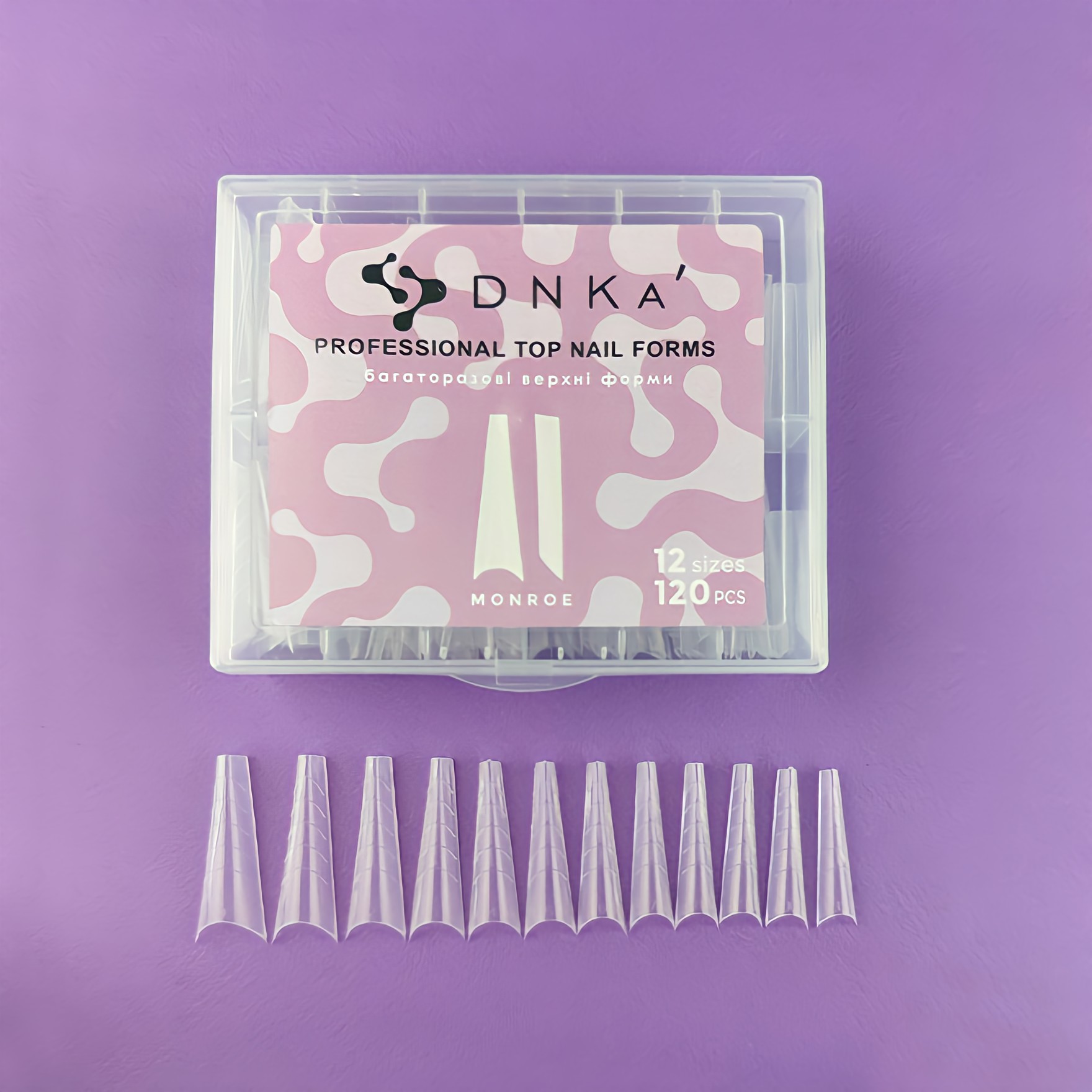 DNKa’ Top Nail Forms Monroe, 120pcs
