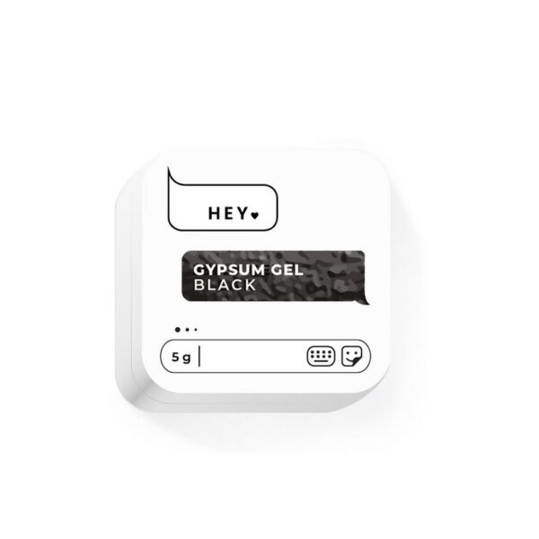 HEYLOVE - Gypsum Gel Black, 5 g