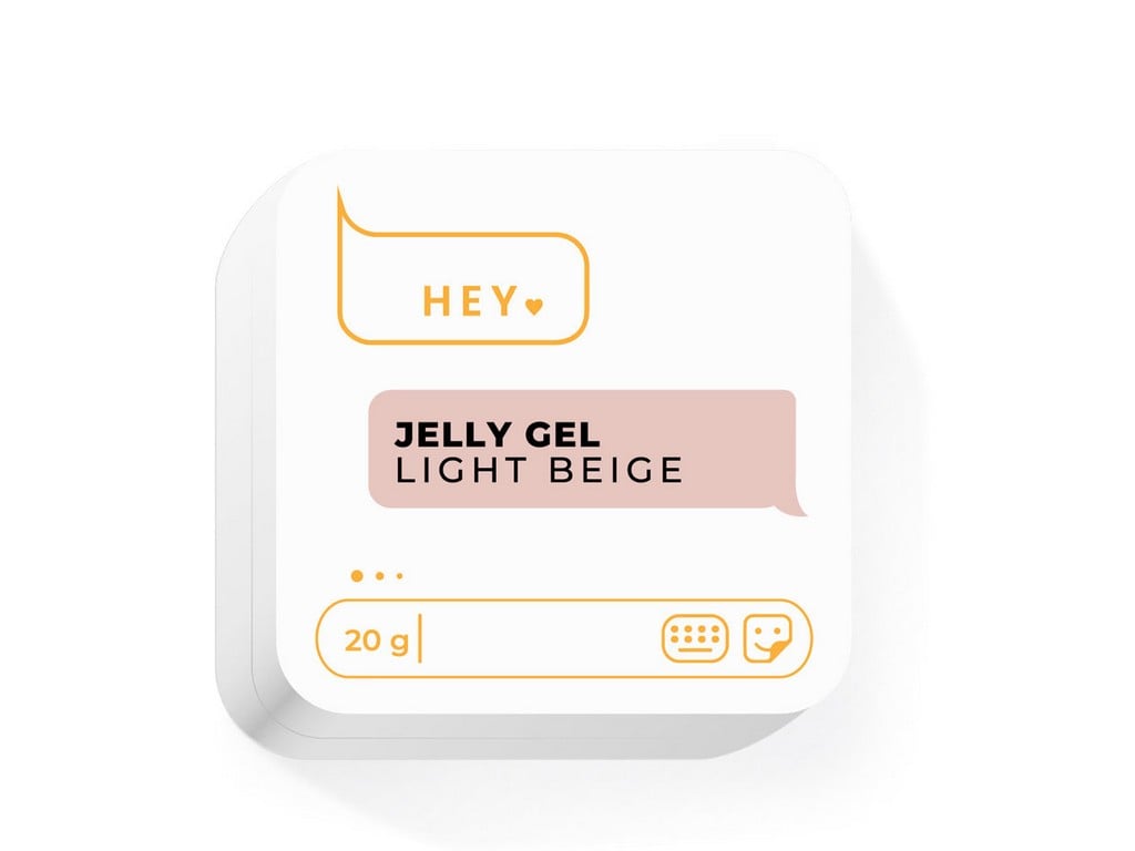 HEYLOVE - Jelly Gel Light Beige, 20 g