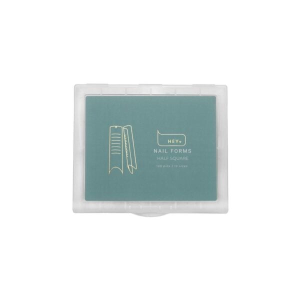 HEY LOVE- Nail Forms Half Square, 120 pcs