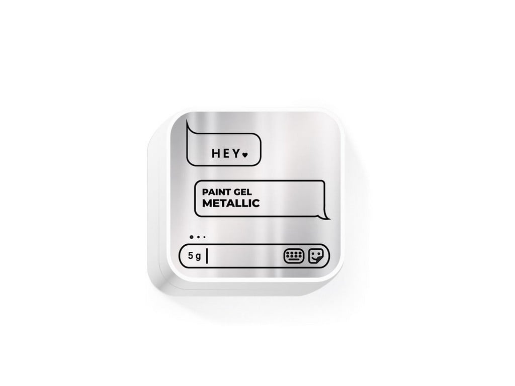HEYLOVE - Paint Gel Metallic, 5 g