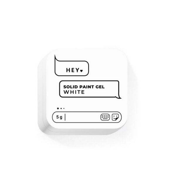 HEYLOVE - Solid Paint Gel White, 5 g