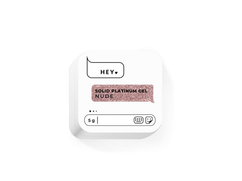 HEYLOVE - Solid Platinum Gel Nude, 5 g