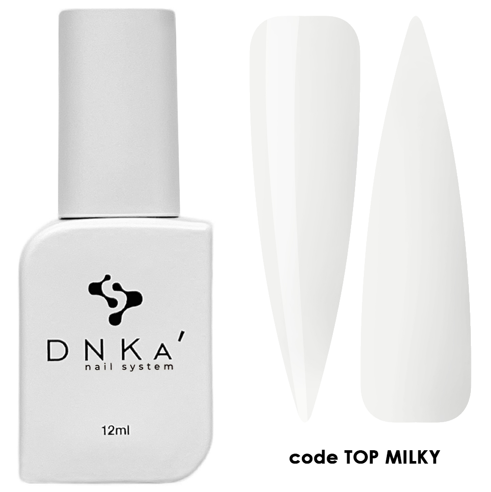 DNKA’s top coat MILKY 12ml