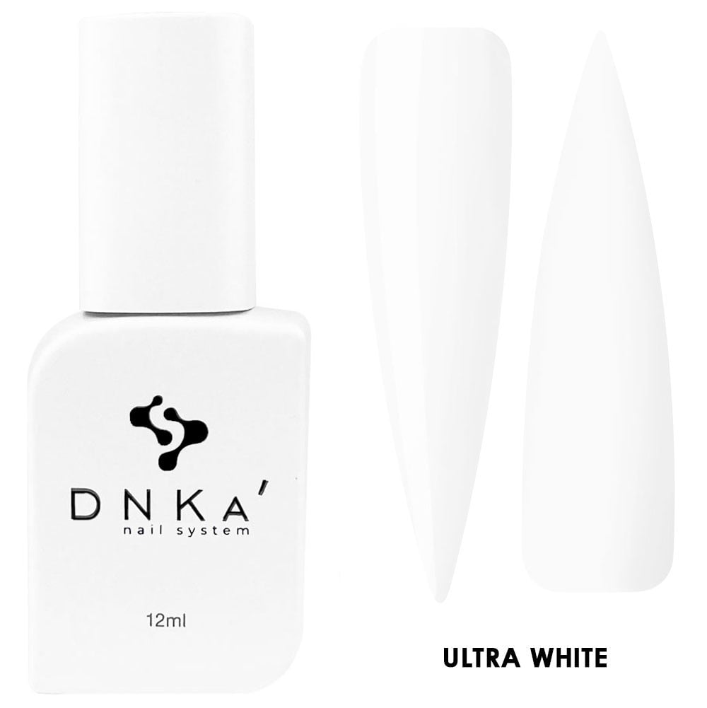 DNKA' gel polish ULTRA WHITE , 12ml