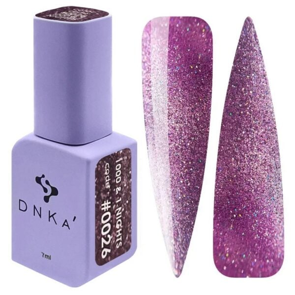 DNKa' Gel Polish Cat's Eye #0026 1000 & 1 nights, 12 ml