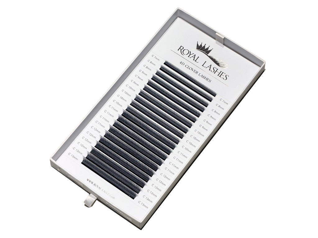 Premade 4D Clover Lashes – Mix 7-13mm BigBox - Slika 3