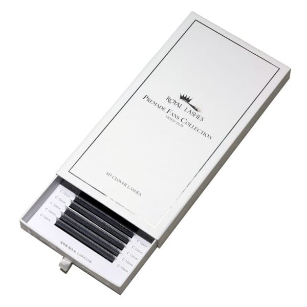 Premade 4D Clover Lashes – Mix 7-13mm BigBox