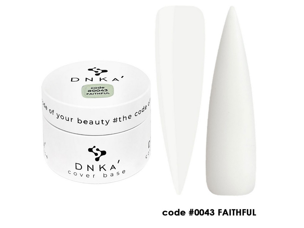 DNKa Rubber Base French Cover #0043 Faithful 30ml