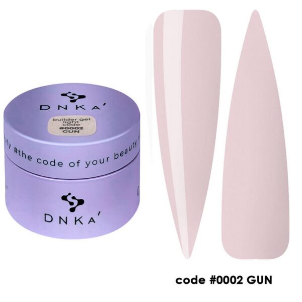 DNKa' Builder Gel Light #0002 Gun 30 ml