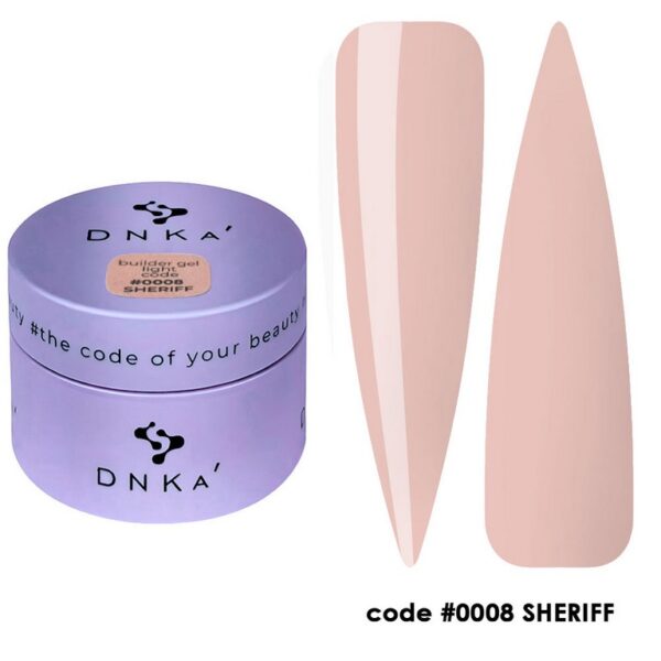 DNKa' Builder Gel Light #0008 Sheriff 30 ml