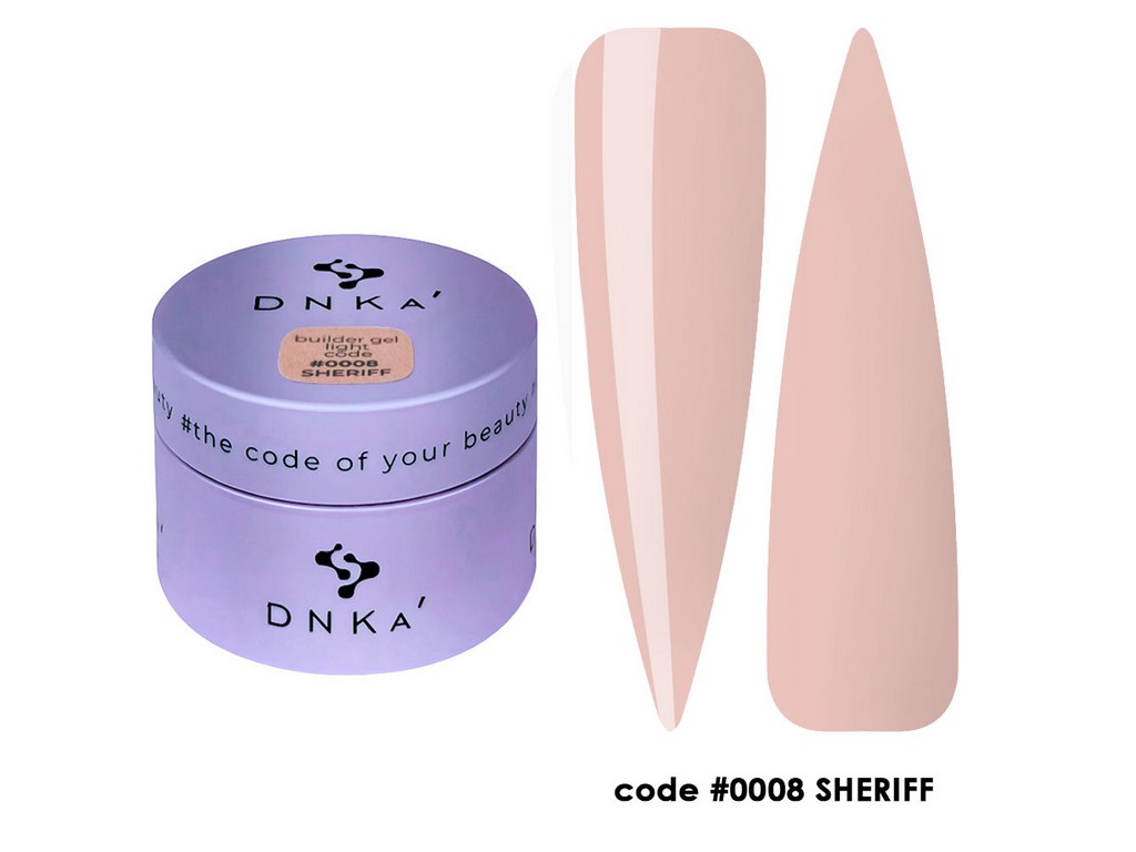 DNKa’ Builder Gel Light #0008 Sheriff 30 ml