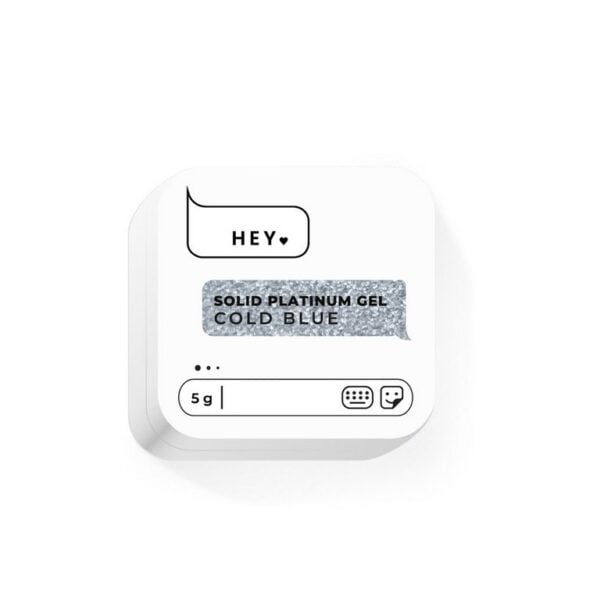 HEYLOVE - Solid Platinum Gel Cold Blue, 5 g
