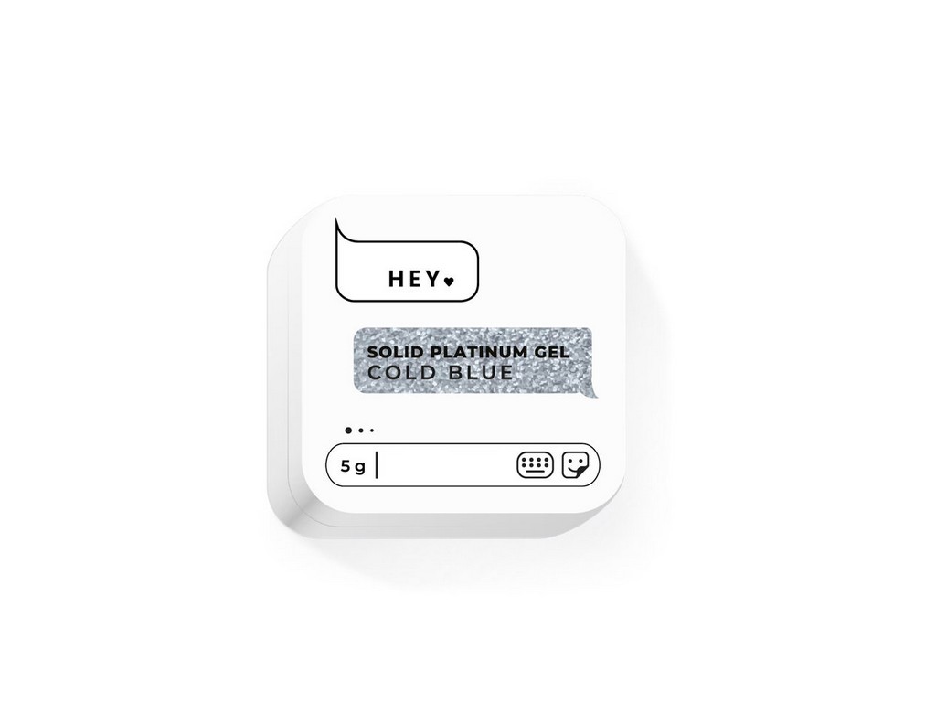 HEYLOVE – Solid Platinum Gel Cold Blue, 5 g